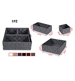 SET CESTINO PORTAOGGETTI 4PZ