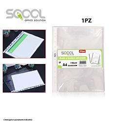 BUSTE A FORATURA UNIVERSALE A4 25PZ