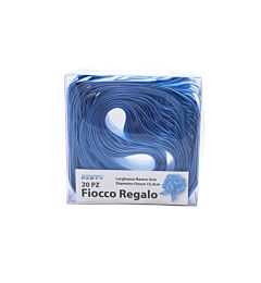 COCCARDA 20PZ 2CM X 15.3CM CELESTE