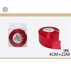 NASTRO RASO 4CMX25Y 114 ROSSO