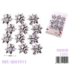 FIOCCHI REGALO ARGENTO LUCIDO 12PZ