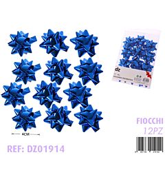 FIOCCHI REGALO BLU LUCIDO 12PZ