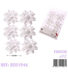 FIOCCHI REGALO BIANCO OPACO 6PZ