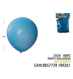 100 PALLONCINO AZZURRO