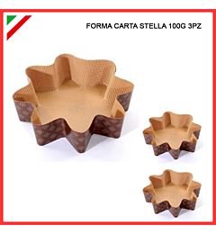 DC CASA FORMA CARTA STELLA 100G 3PZ