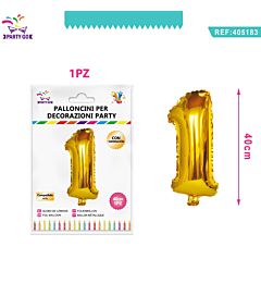 PALLONCINO ALLUMINIO N1 40CM