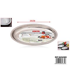 VASSOIO INOX 35CM 187G 6409354