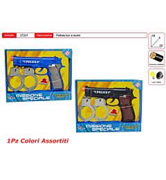 PISTOLA CON LUCI E SUONI