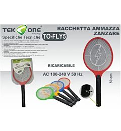 RACCHETTA ELETTRICA PER MOSCHE