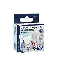 MY DOCT CEROTTO TRASPARENTE IN ROCCHETTO - 5 M X 2,5 CMMy Doct