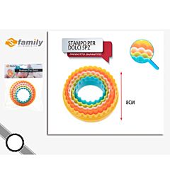 STAMPO PER DOLCI 5PZ