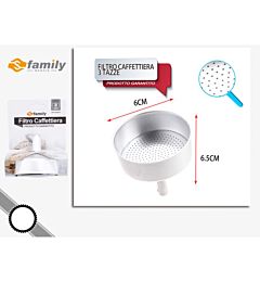 FILTRO CAFFETTIERA 3 TAZZE