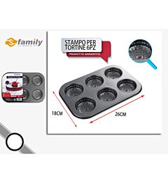 FAMILY STAMPO PER MUFFIN DA FORNO 18*26CM