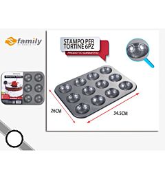 FAMILY STAMPO PER MUFFIN DA FORNO 26*34.5CM