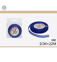 NASTRO ORGANZA 1.0CMX25 BLU
