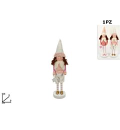 BIMBA LEGNO C/CAPPELLO 2ASS 36CM 2020N06