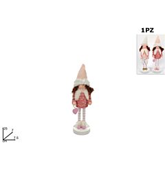 BIMBA LEGNO C/CAPPELLO 2ASS 25CM 2020N05