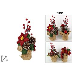 PIANTINA VASO JUTA 4 ASS. XY19-226/429/224/427