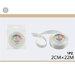 NASTRO RASO BIANCO 2CM/22M 042