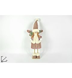 ANGELO VESTITO ROSA CON PELLICCIA47CM DY211020B-1