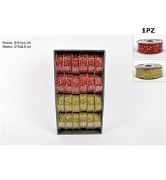 NASTRO 2,5X270CM 2 COL. POIS HJ2021-055/056-2.5