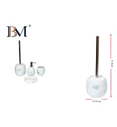 PORTASCOPINO IN CERAMICA  MISURA: 12.6X12.8 H38 CMBM