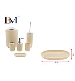 PORTASAPONE IN PLASTICA 13.5X8.5X2CMBM