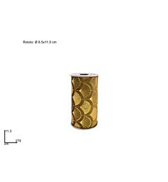ROTOLO 11,3X270CM VELLUTO DECORO LAMINATO ORO HJ20Due Esse