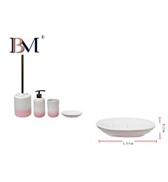 PORTASAPONE IN CERAMICA  MISURA: 13.5X9.5X2.5 CMBM