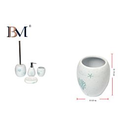 TAZZA DA BAGNO IN CERAMICA  MISURA: 9X10 CMBM