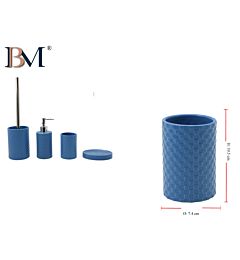 TAZZA DA BAGNO IN CERAMICA  MISURA: 7.4X10.5 CMBM