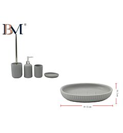 PORTASAPONE  IN CERAMICA  MISURA: 12X8.7X2.2 CMBM