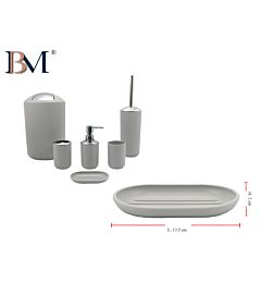 PORTASAPONE IN PLASTICA 13.5X8.5X2CMBM