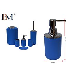 DISPENSER PER SAPONE 7.4X7.4X17 BLUBM