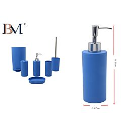 DISPENSER PER SAPONE SATINATO 6.7X20CM BLUBM