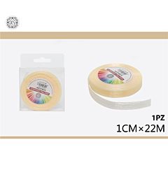 NASTRO ORGANZA PANNA 1CM/22M