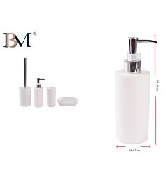 DISPENSER PER SAPONE SATINATO 6.7X20CMBM