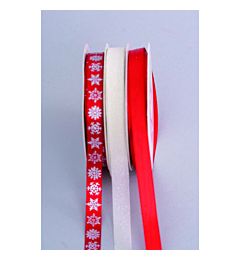 ROCCHETTO A 3 MM.10XMT.9 ROSSO/AVORIO GLITTER/FIOC