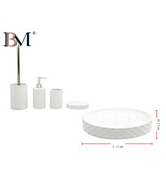 PORTASAPONE IN CERAMICA MISURA: 13X9X2.2 CM