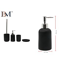 DISPENSATORE DI SAPONE IN CERAMICA MISURA: 7.2X1