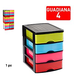 CASSETTIERA 4 CASSETTI GUADIANA SURTIDO NBMPlastic Forte