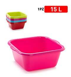 BACINELLA QUADRATA 15 LPlastic Forte