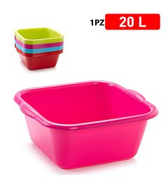 BACINELLA QUADRATA 20 LPlastic Forte