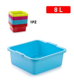BACINELLA QUADRATA 8 LPlastic Forte