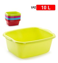 BACINELLA RETTANGOLARE 10 LPlastic Forte