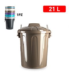 BIDONE 21 L GAMMA ELEGANCEPlastic Forte