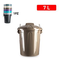BIDONE 7 L GAMMA ELEGANCEPlastic Forte