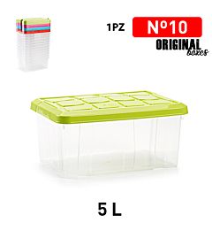 SCATOLA MULTIUSO N  10 5L GAMMA CLASSICAPlastic Forte