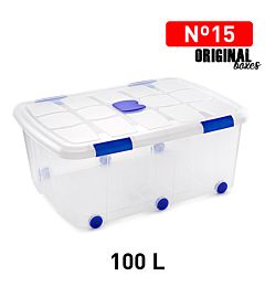 SCATOLA MULTIUSO N  15 100LPlastic Forte