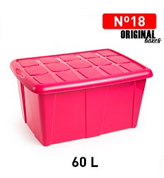 SCATOLA MULTIUSO N 18 60L FUCSIAPlastic Forte